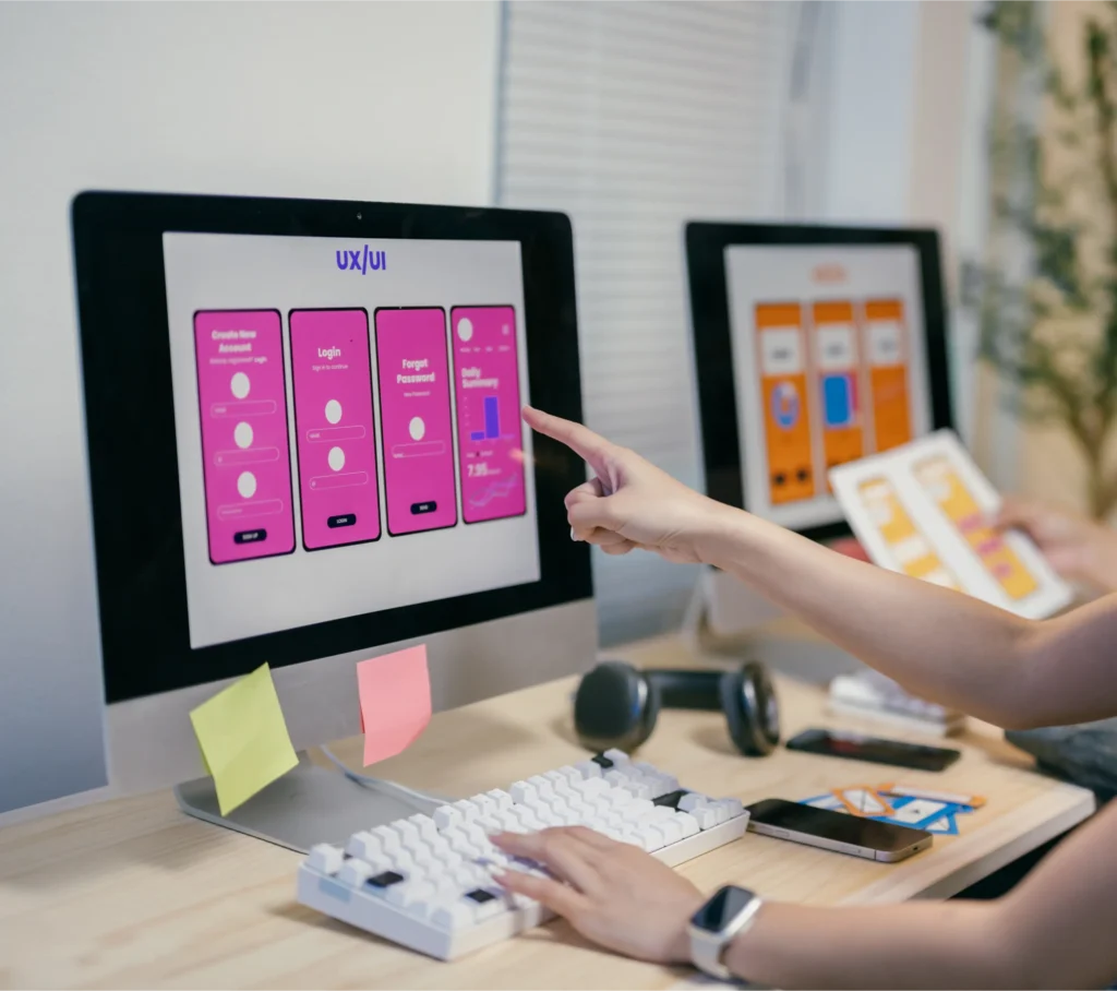 UI/UX design using Figma and market-driven collaboration with agencies